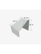 Cp 401 - Modular Right End (left Facing) Sectional Cover, 32