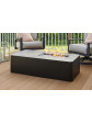 Kinney Rectangular Chat Height Gas Firepit Table